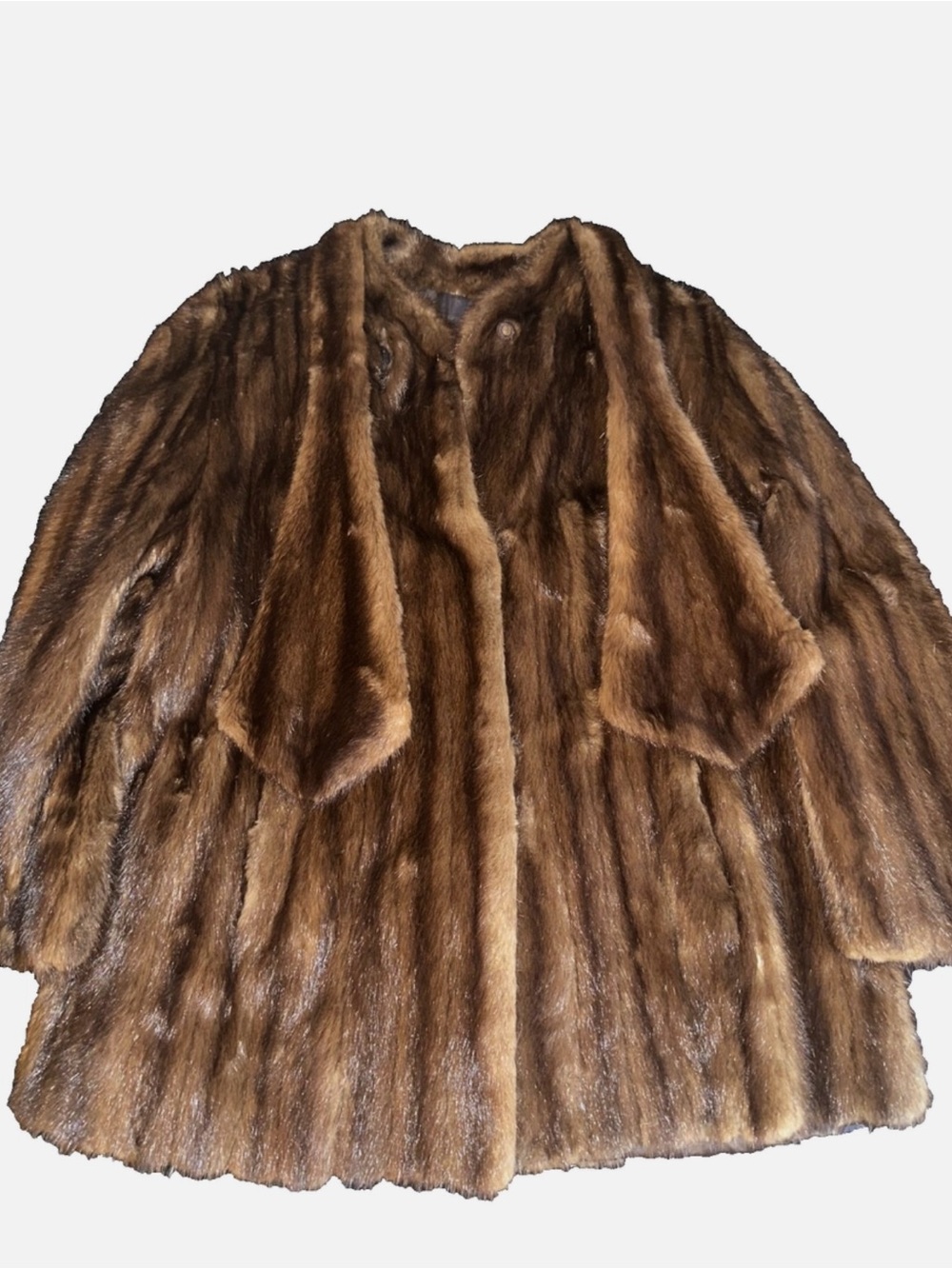 Vintage Mink Fur Coat Good Condition